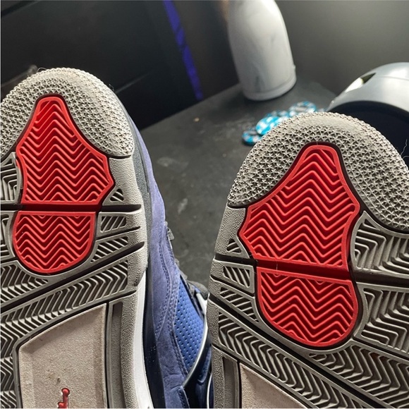 Jordan 4 Loyal Blue Winterized S12 - Picture 6 of 7